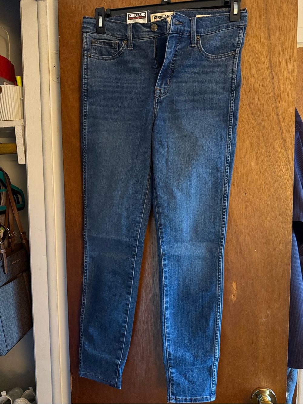 Kirkland Signature Dark Wash Skinny Jeans